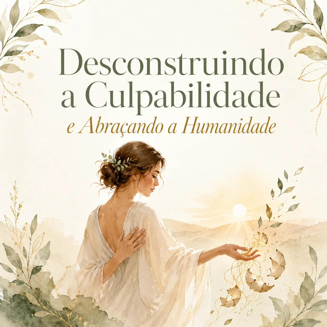 Arte do módulo: Desconstruindo a Culpabilidade e Abraçando a Humanidade